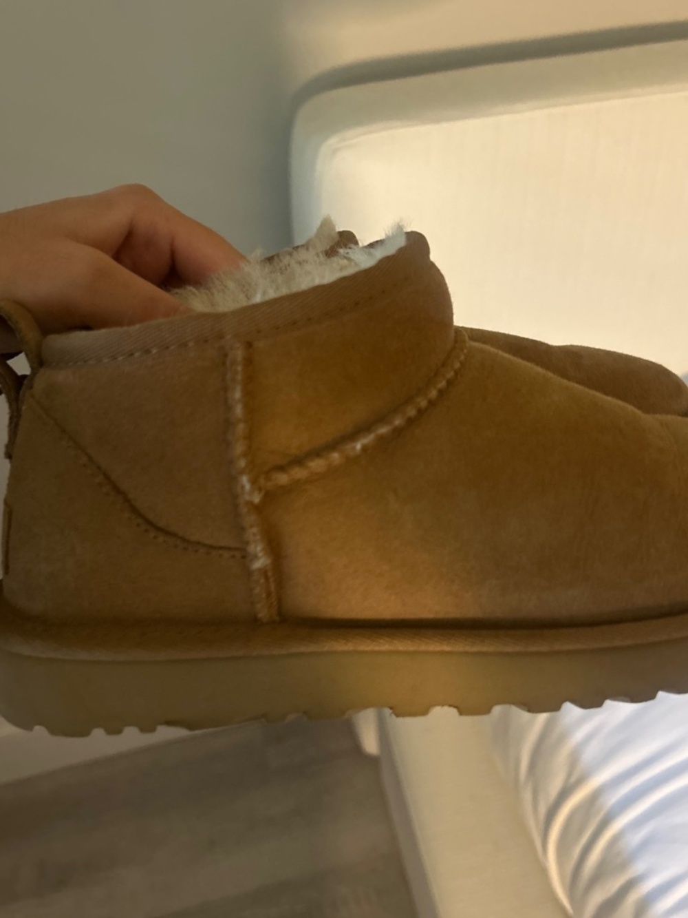 ULTRA MINI CHESTNUT UGGS